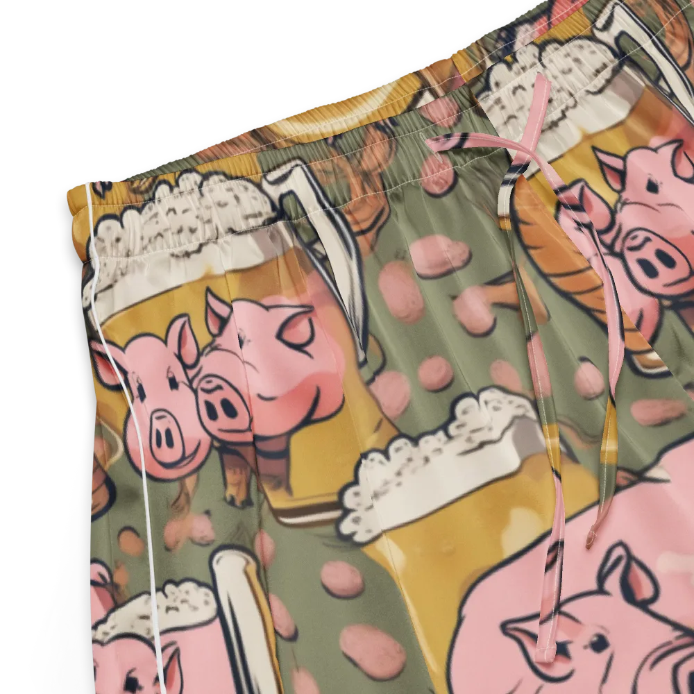 Bacon Brew on Women's Pajama Shorts — Product details