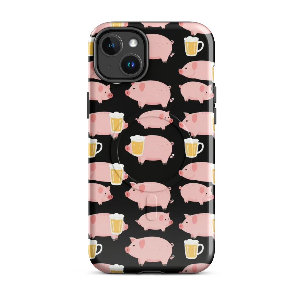 Boozy Barnyard on MagSafe Tough Case for iPhone® — Front