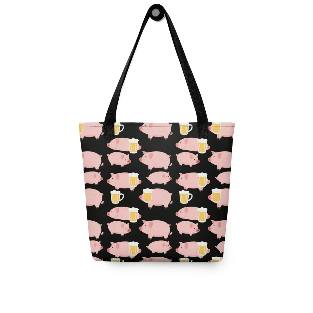Boozy Barnyard on Tote Bag — Front