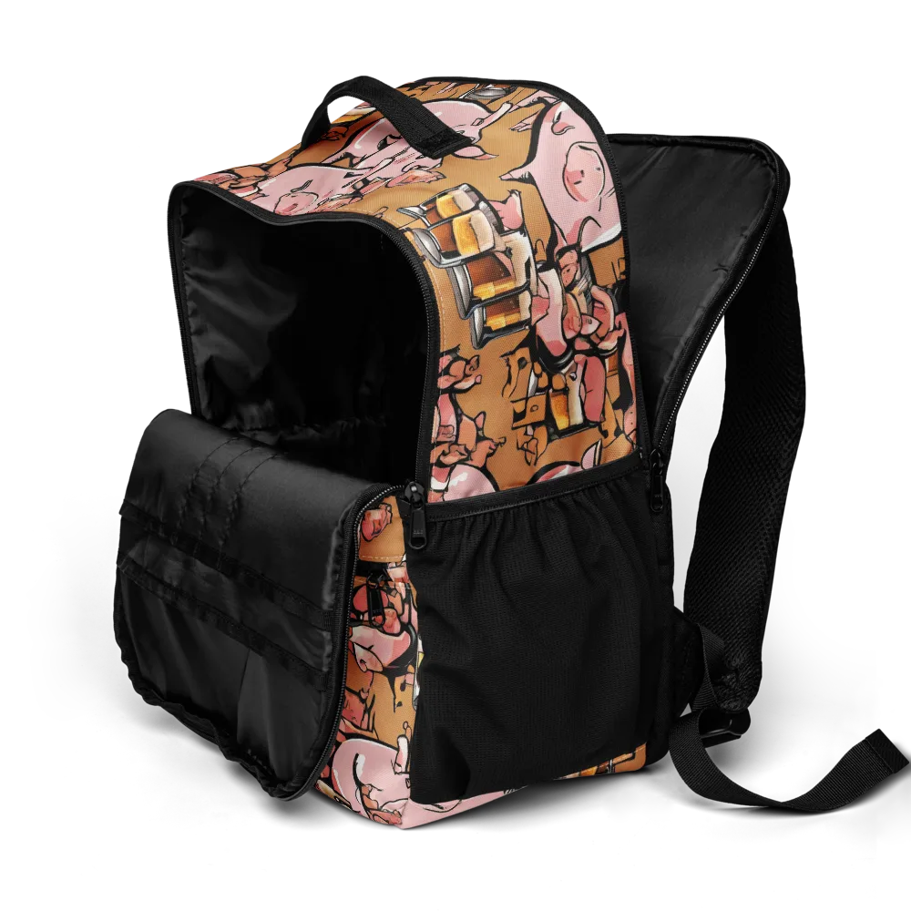 Pigskin Pilsner on Utility Backpack — Product details 2