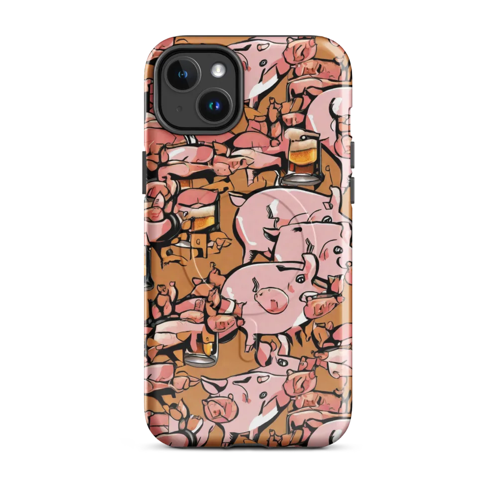 Pigskin Pilsner on MagSafe Tough Case for iPhone® — Front