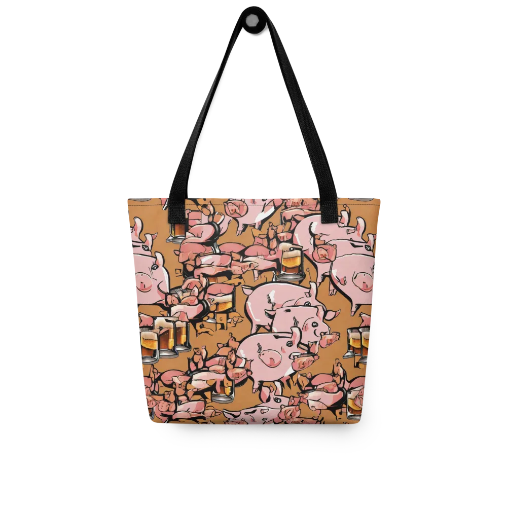 Pigskin Pilsner on Tote Bag — Front