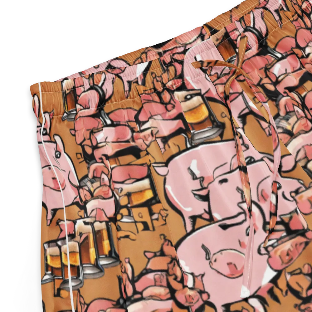 Pigskin Pilsner on Women's Pajama Shorts — Product details