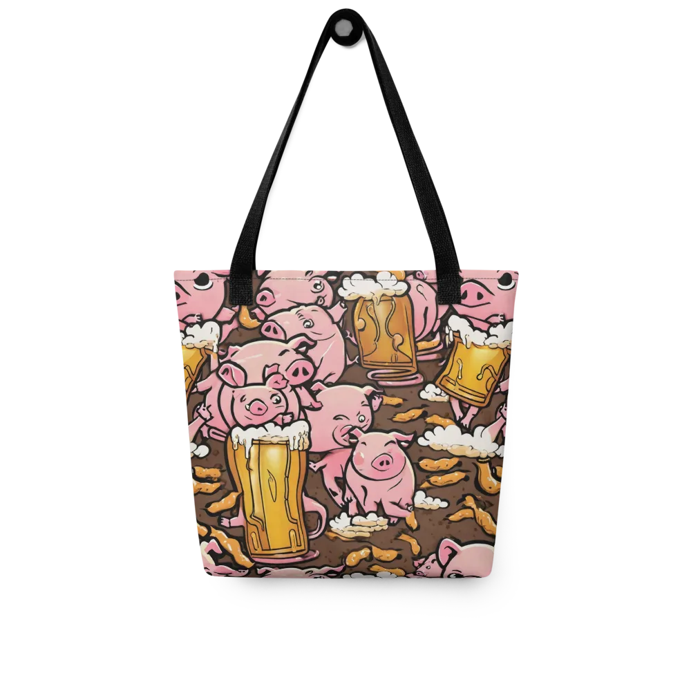 Pigtail Pilsner on Tote Bag — Front