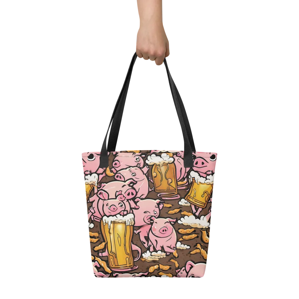 Pigtail Pilsner on Tote Bag — Front