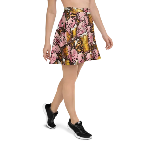 Pigtail Pilsner on a Skater Skirt