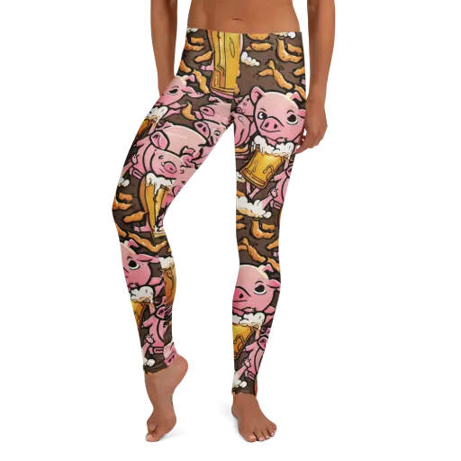 Pigtail Pilsner on a Leggings