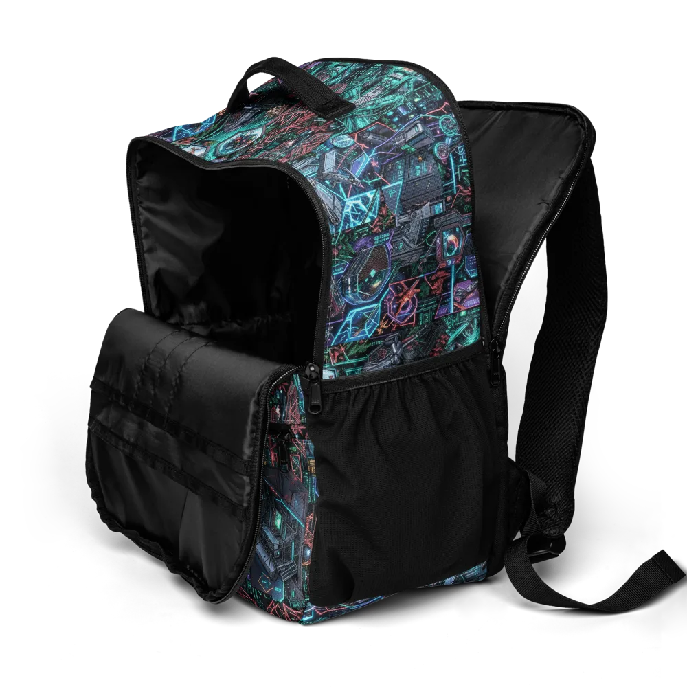 Cybernetic Jungle on Utility Backpack — Product details 2