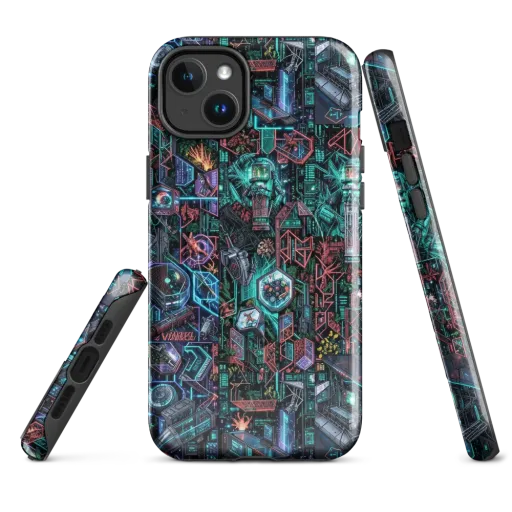 Cybernetic Jungle on a MagSafe Tough Case for iPhone®