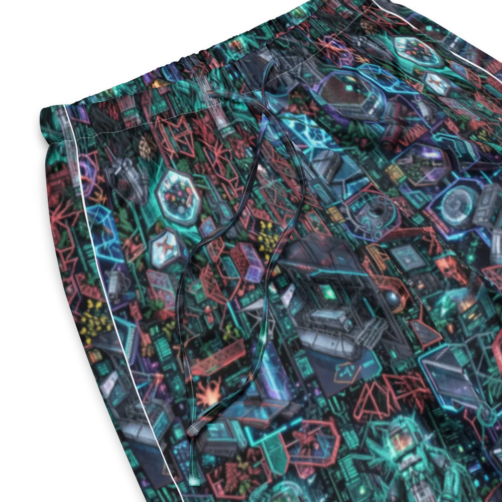 Cybernetic Jungle on Women's Pajama Pants — Product details