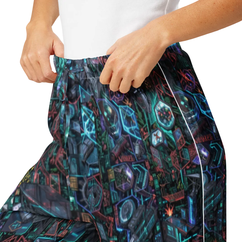Cybernetic Jungle on Women's Pajama Pants — Product details