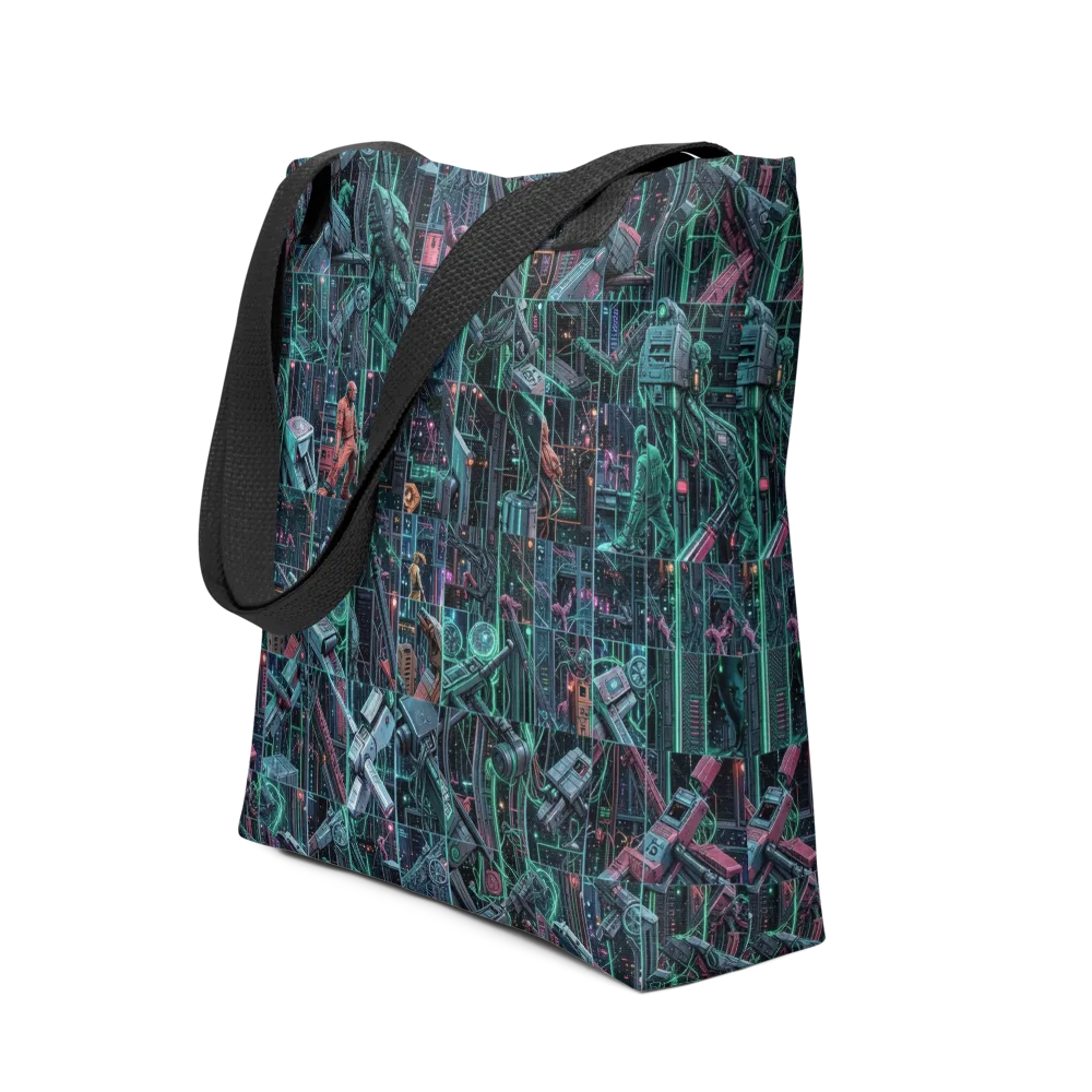 Circuit Nocturne on Tote Bag — Front