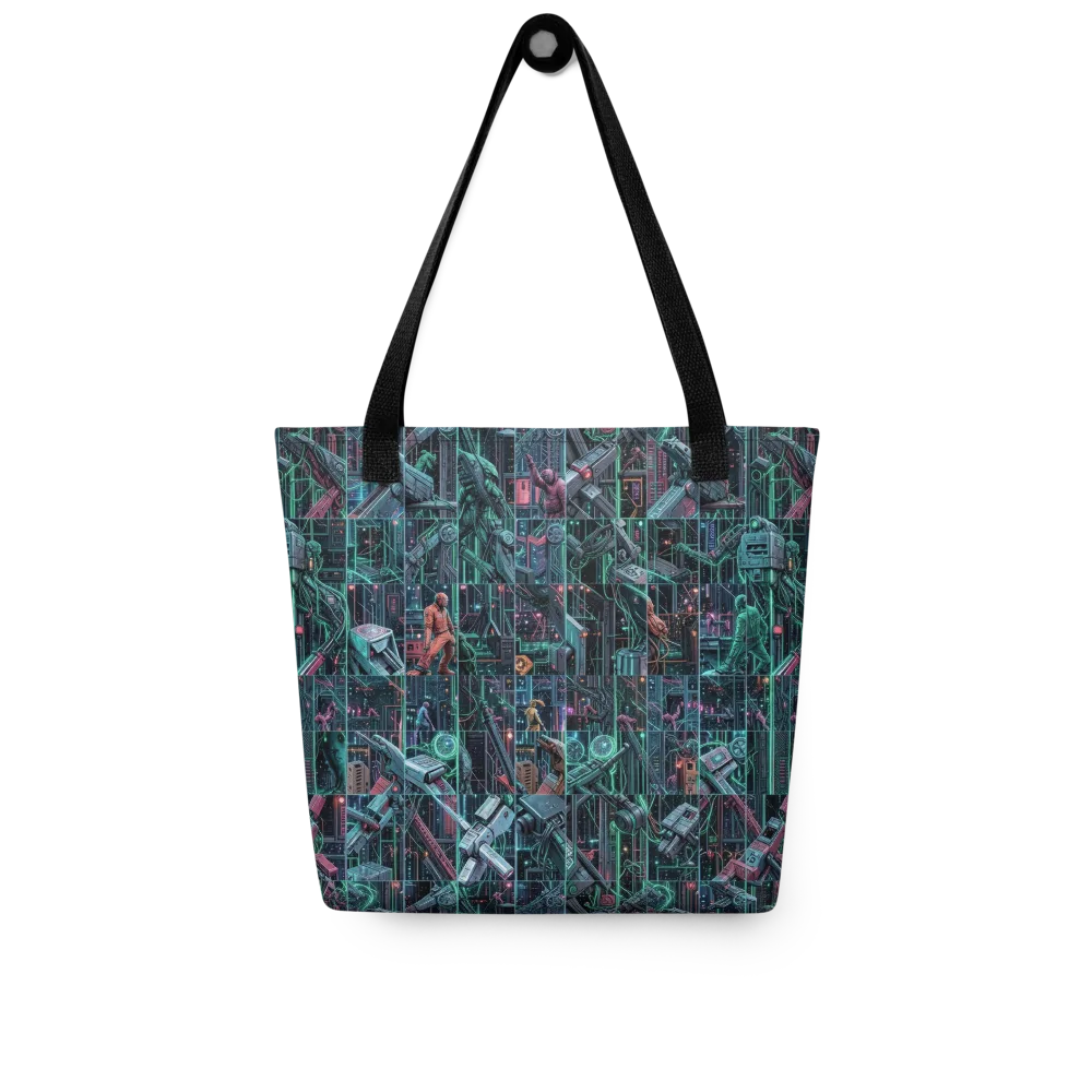 Circuit Nocturne on Tote Bag — Front