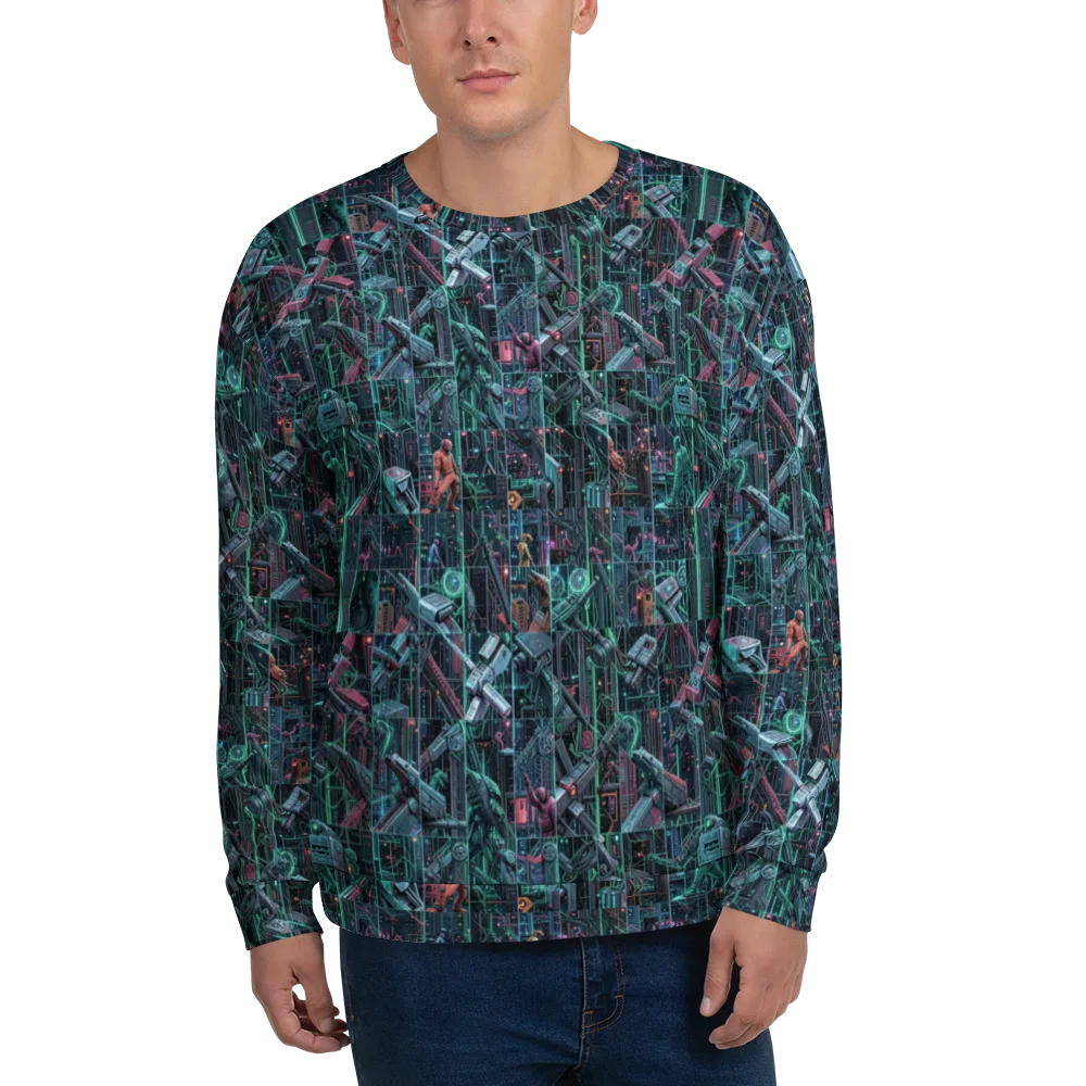 Circuit Nocturne on Sweatshirt — Front