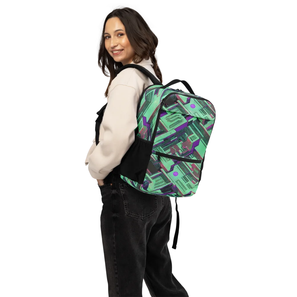 Prismatic Press on Utility Backpack — Back