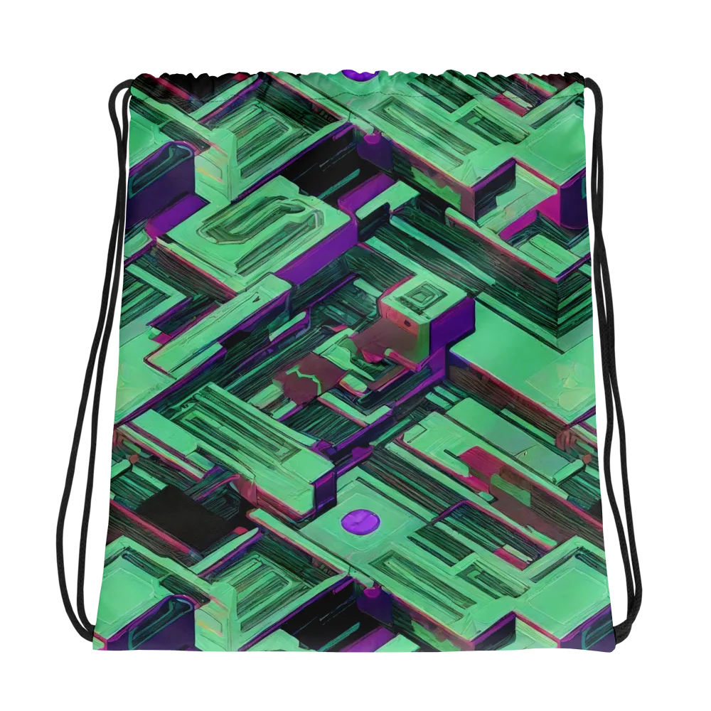 Prismatic Press on Drawstring Bag — Photo