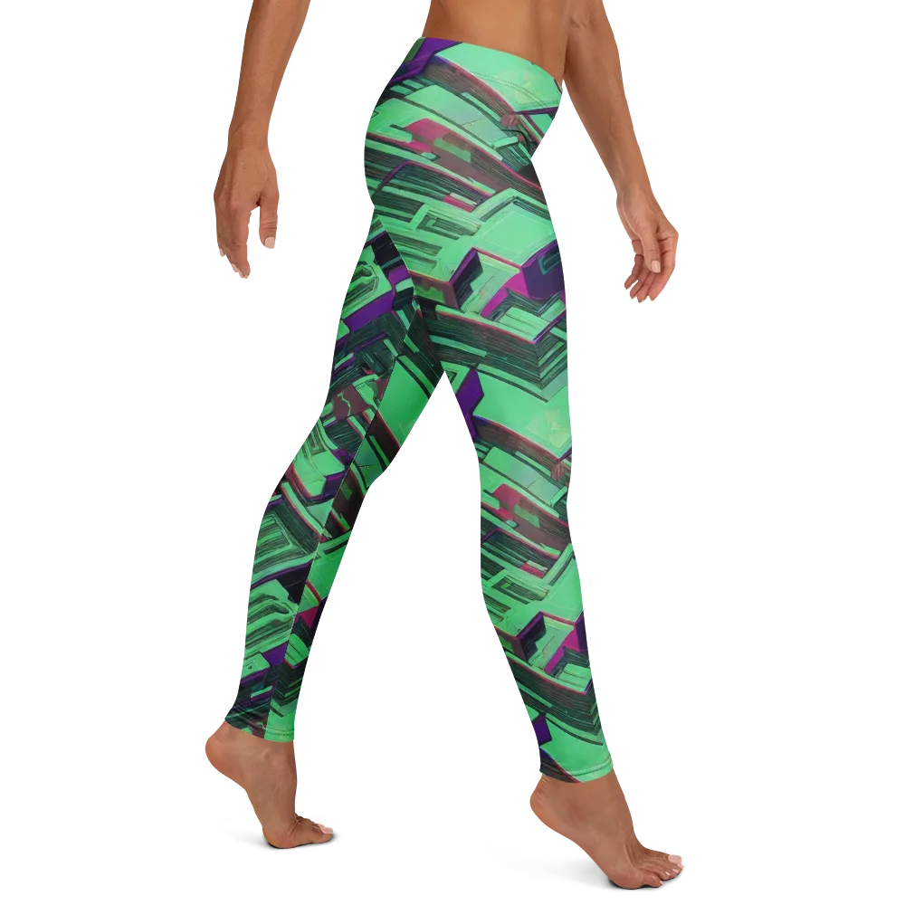 Prismatic Press on Leggings — Right