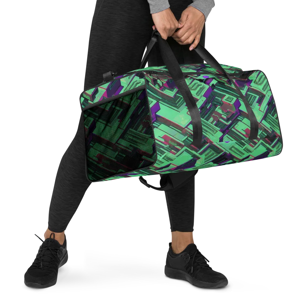 Prismatic Press on Duffle Bag — Right Front