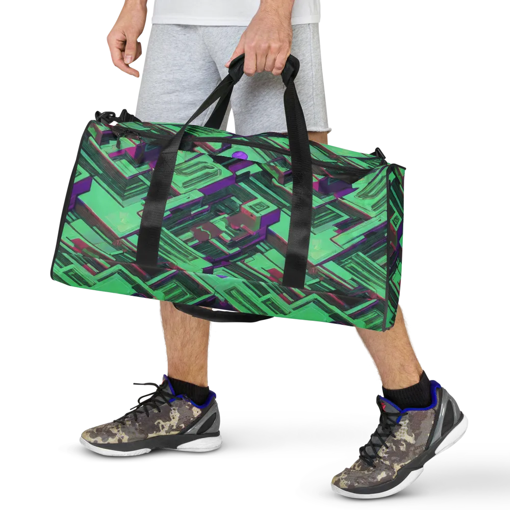 Prismatic Press on Duffle Bag — Front