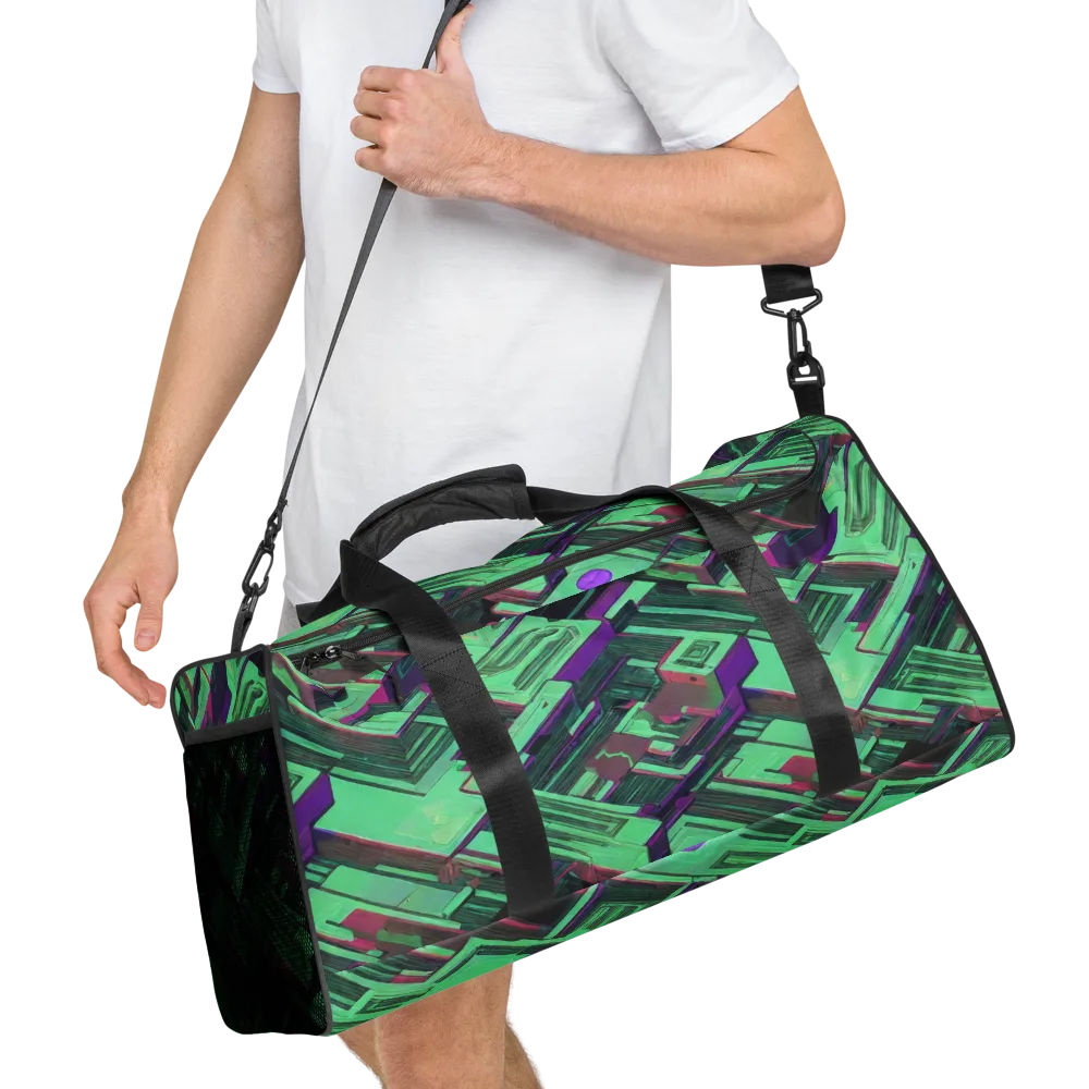 Prismatic Press on Duffle Bag — Right Front