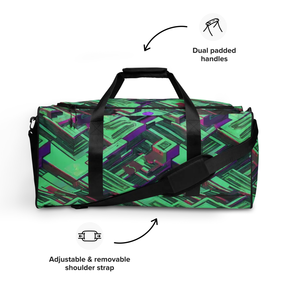 Prismatic Press on Duffle Bag — Front