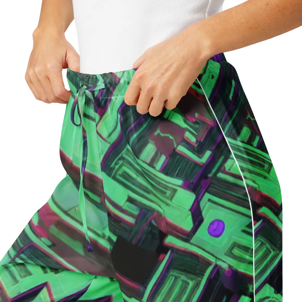 Prismatic Press on Women's Pajama Pants — Product details