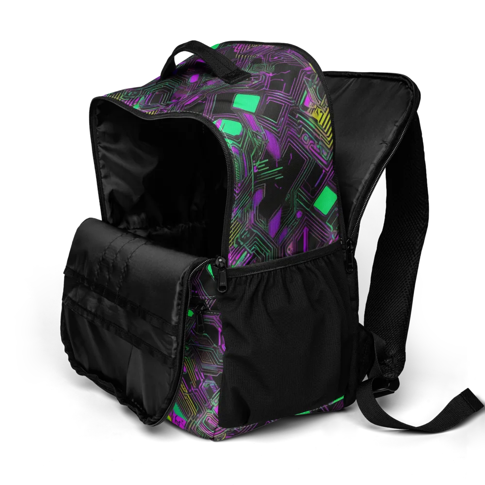 Night Voltage on Utility Backpack — Product details 2