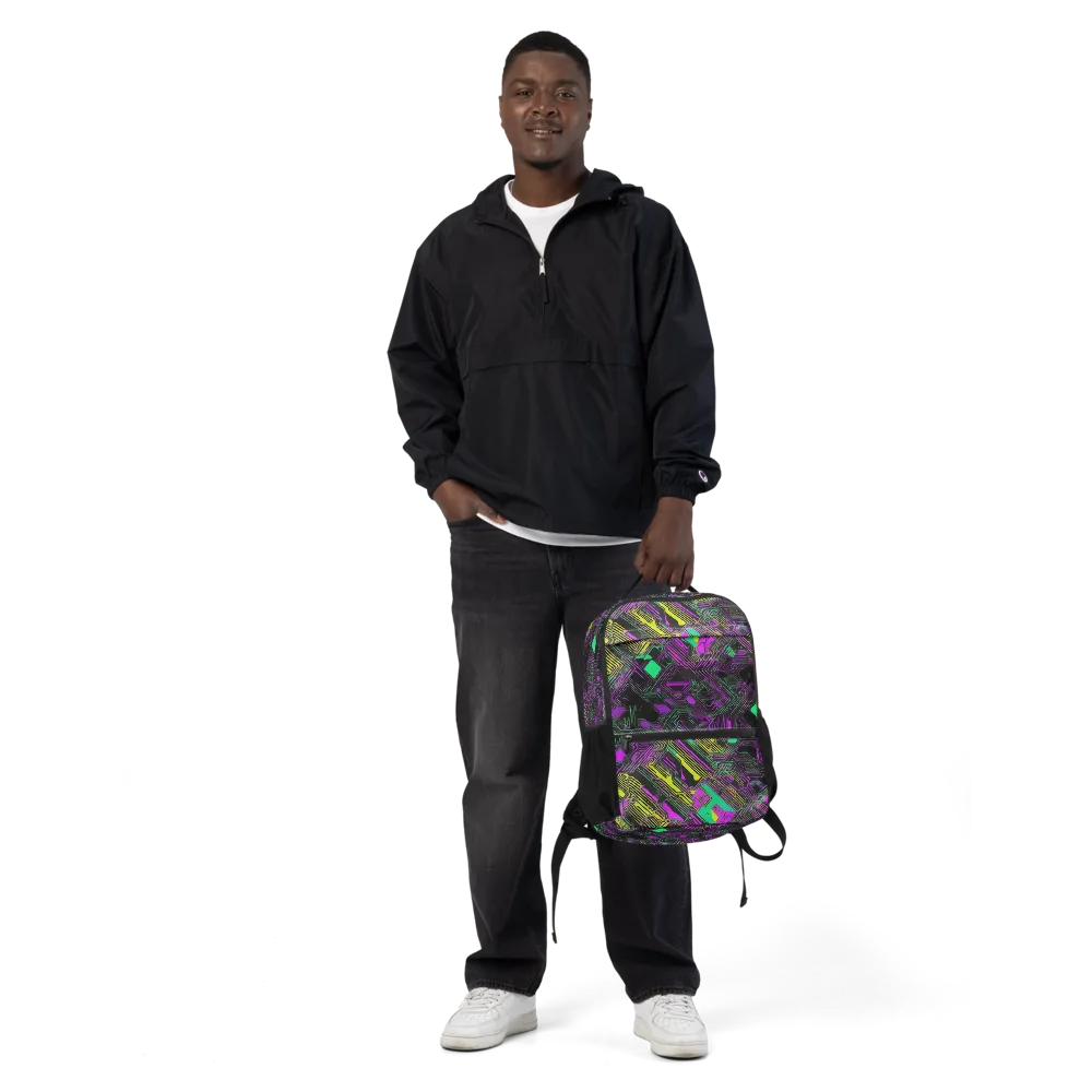Night Voltage on Utility Backpack — Front