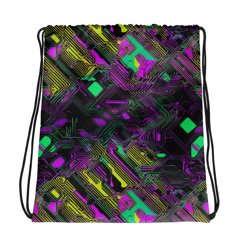Night Voltage on Drawstring Bag — Photo