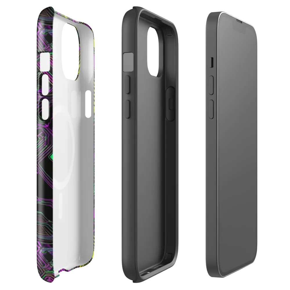 Night Voltage on MagSafe Tough Case for iPhone® — Front