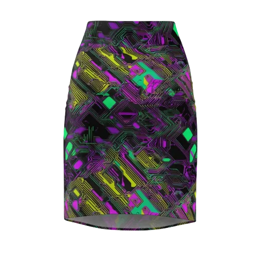 Night Voltage on a Pencil Skirt