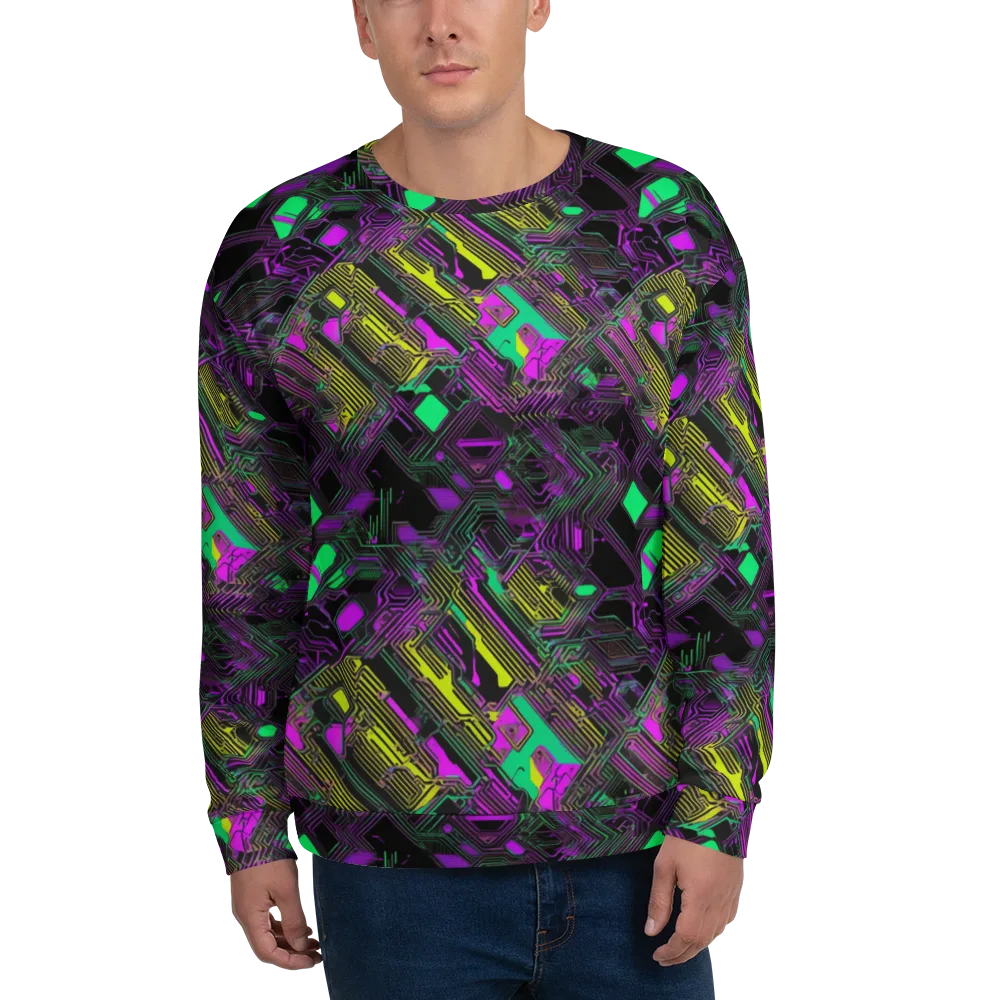 Night Voltage on Sweatshirt — Front