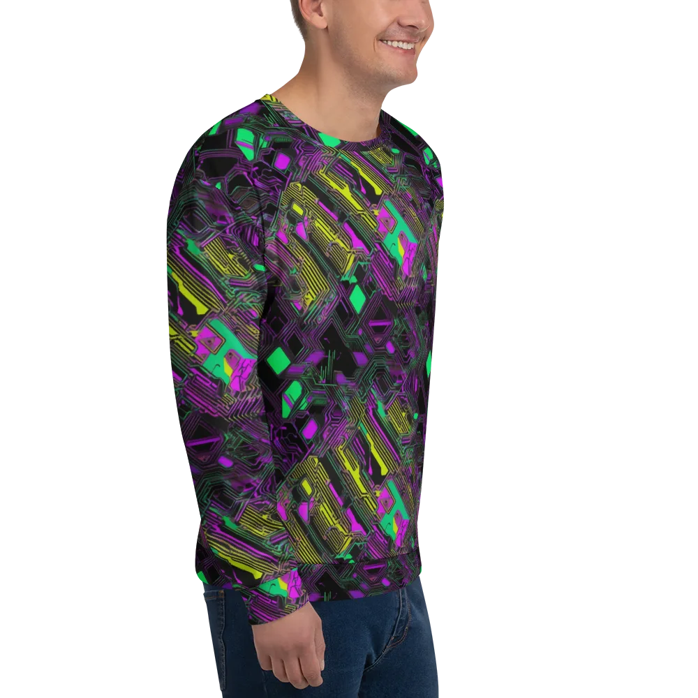 Night Voltage on Sweatshirt — Right Front