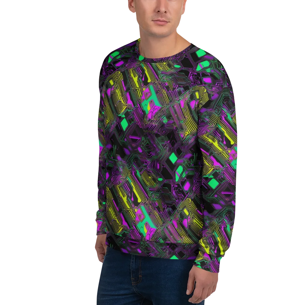 Night Voltage on Sweatshirt — Left Front