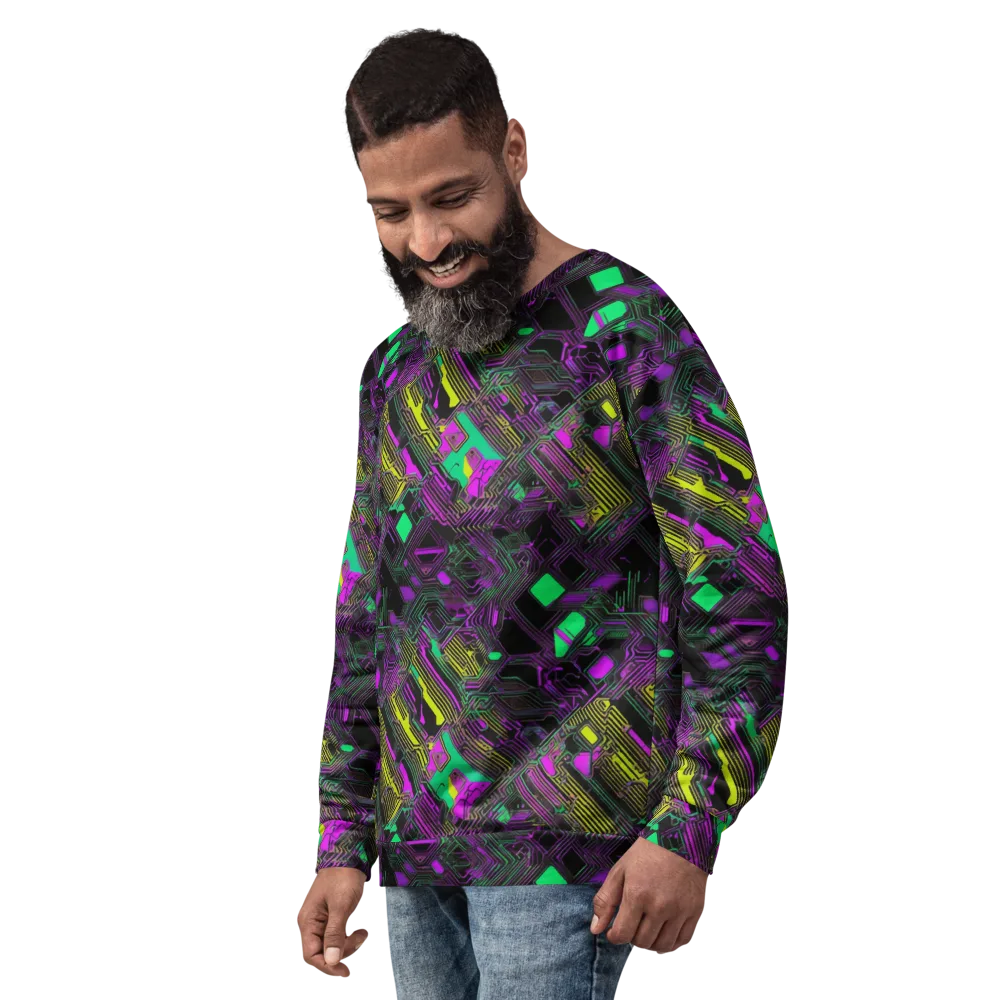 Night Voltage on Sweatshirt — Left Front