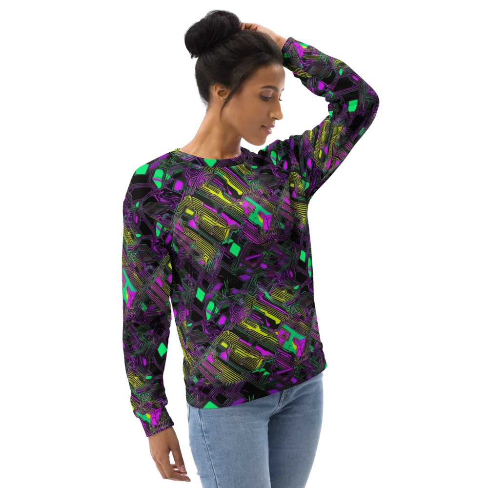 Night Voltage on Sweatshirt — Right Front