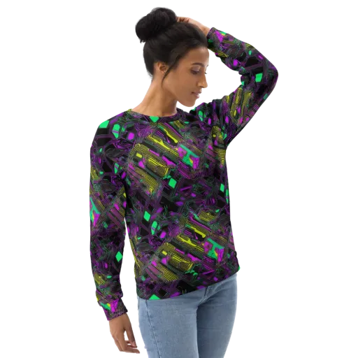 Night Voltage on a Sweatshirt