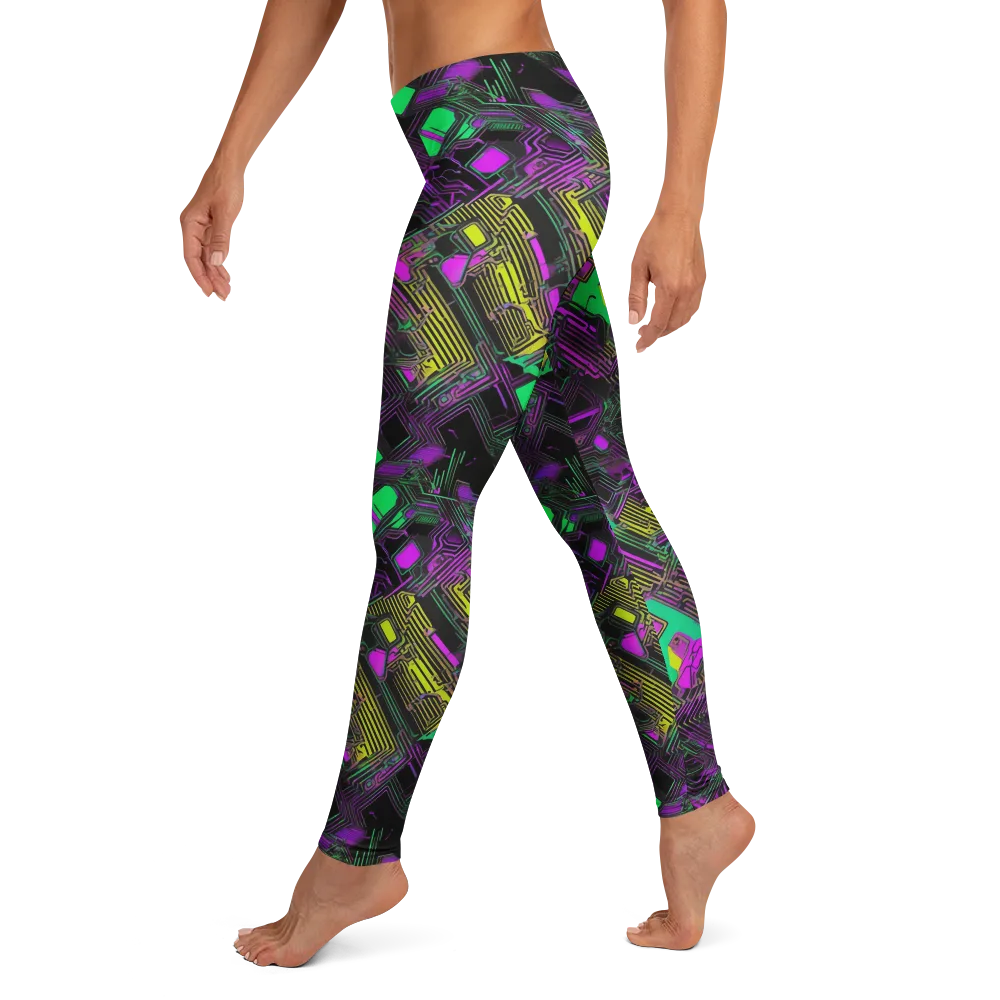 Night Voltage on Leggings — Left