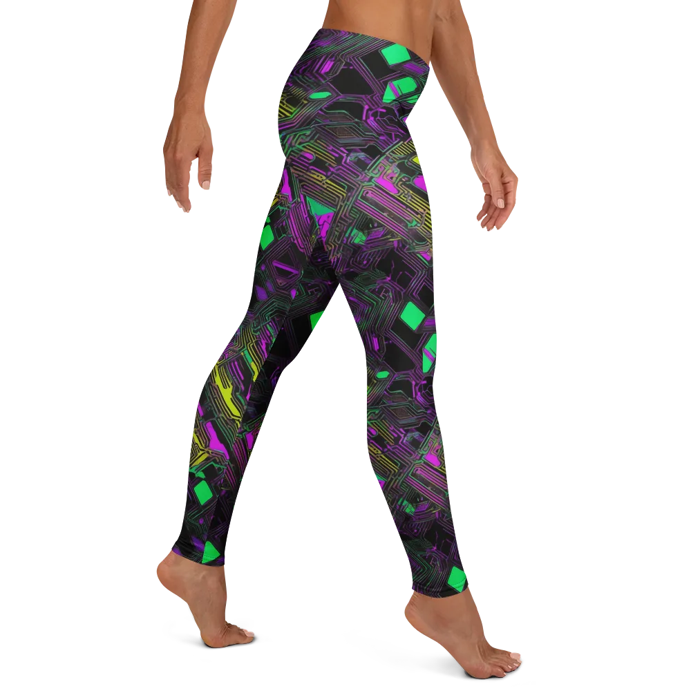 Night Voltage on Leggings — Right