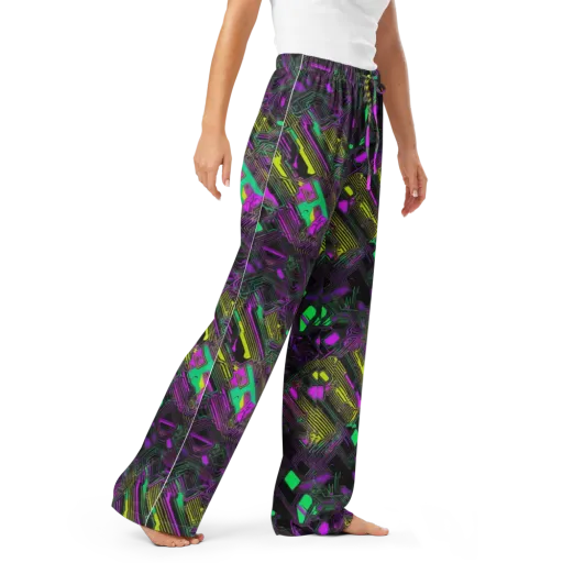 Night Voltage on a Women's Pajama Pants