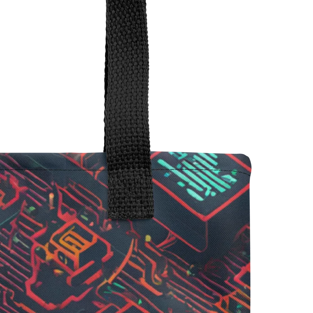 Midnight Motherboard on Tote Bag — Product details