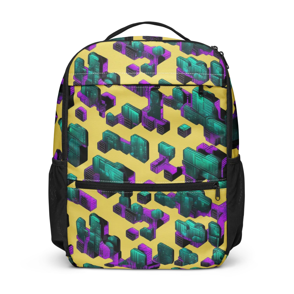 Electric Baggage on Utility Backpack — Front