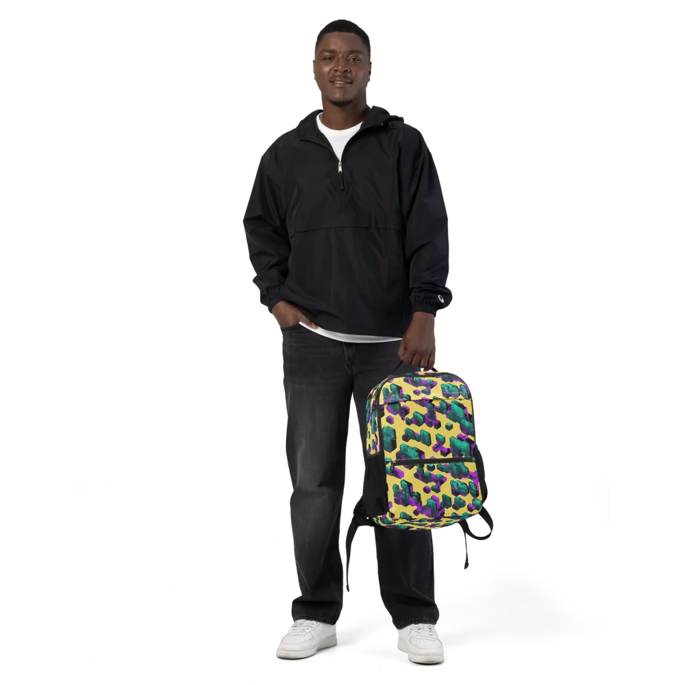 Electric Baggage on Utility Backpack — Front