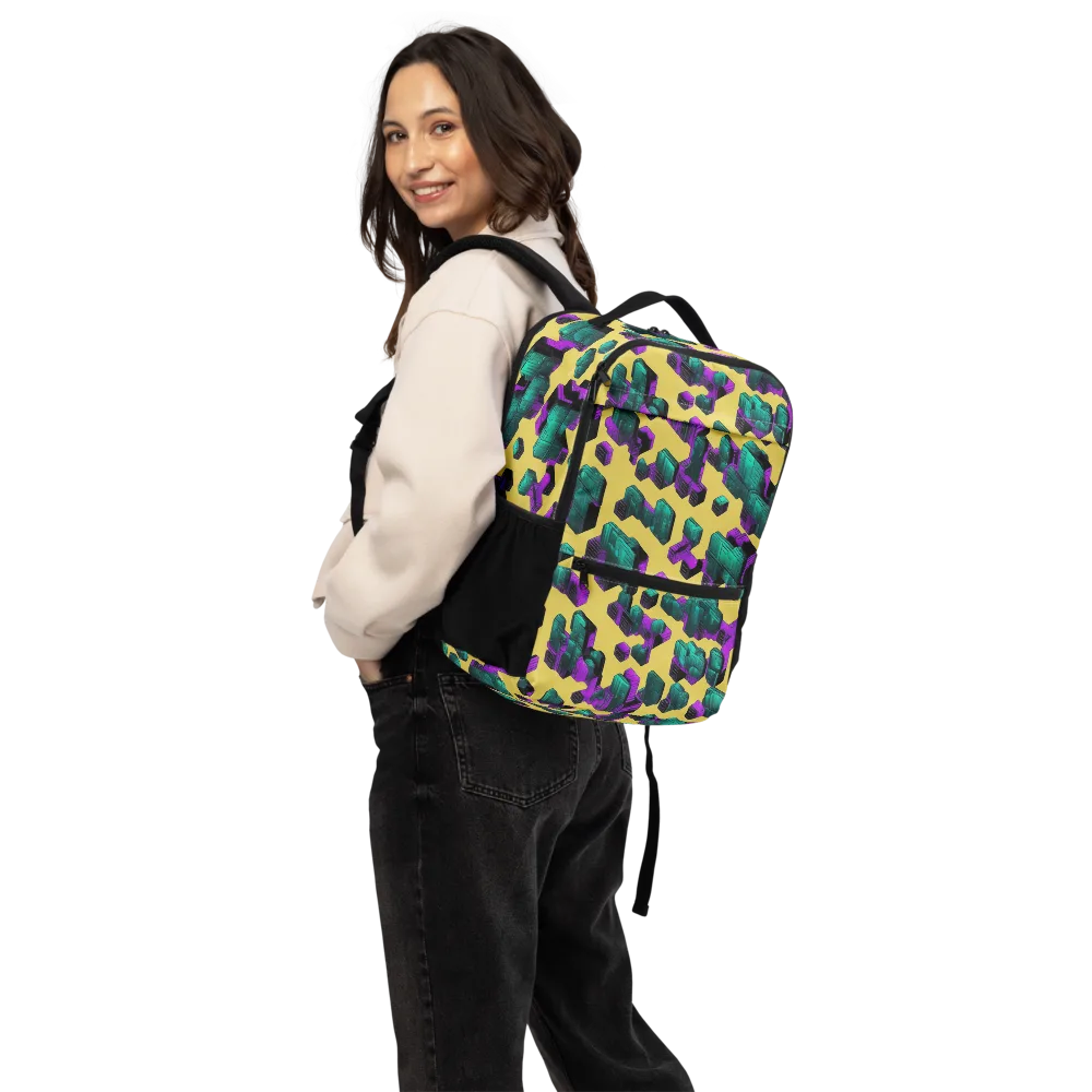 Electric Baggage on Utility Backpack — Back