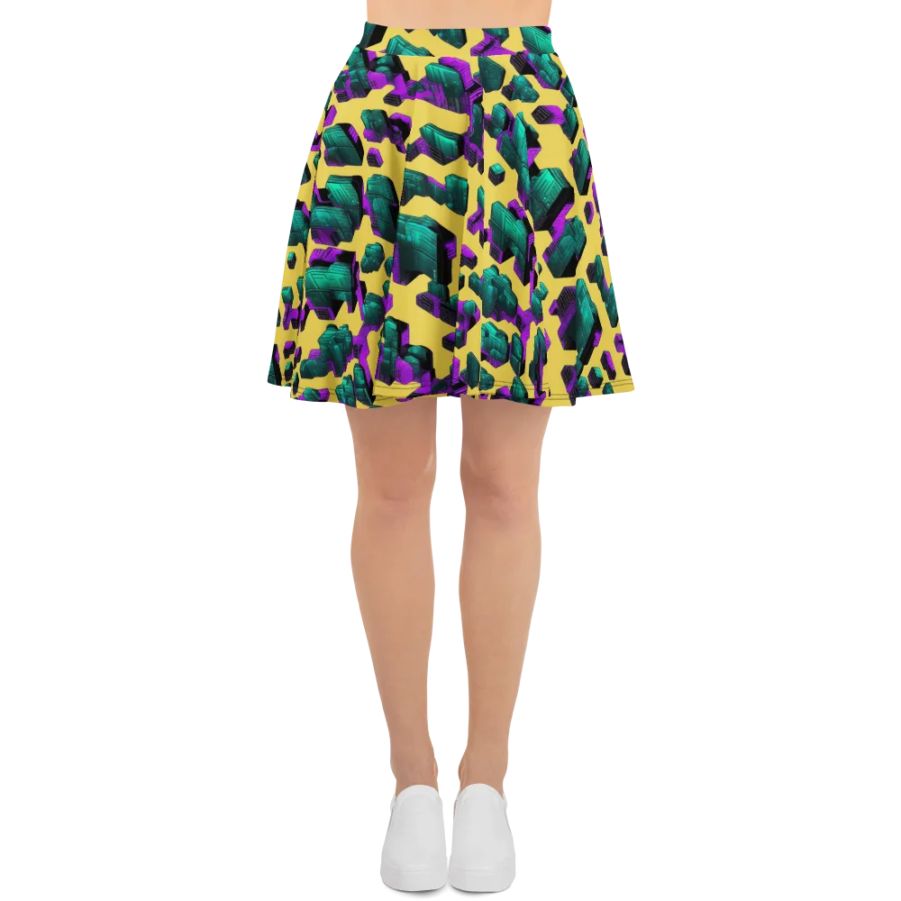 Electric Baggage on Skater Skirt — Front