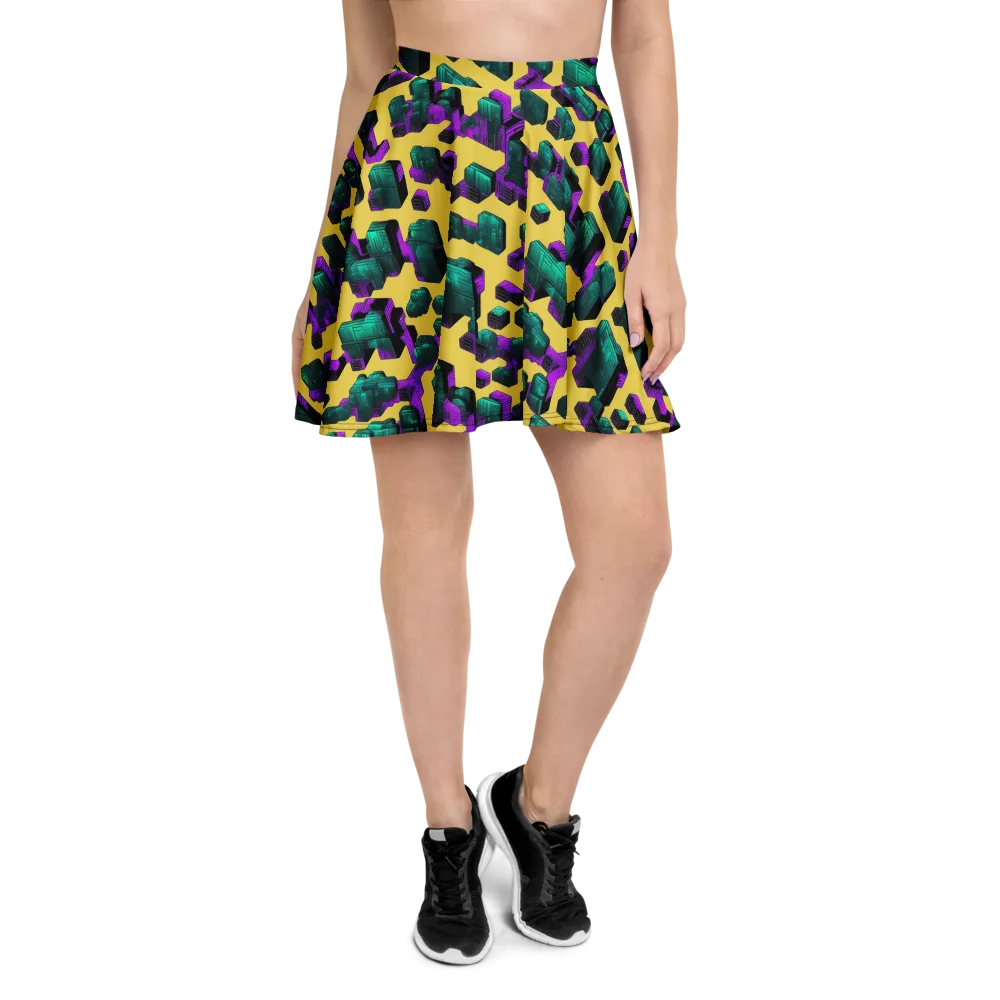 Electric Baggage on Skater Skirt — Front