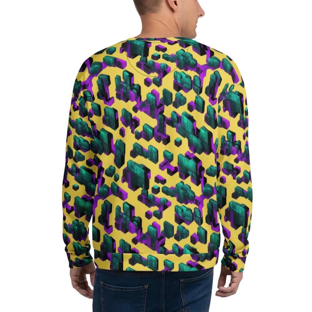 Electric Baggage on Sweatshirt — Back