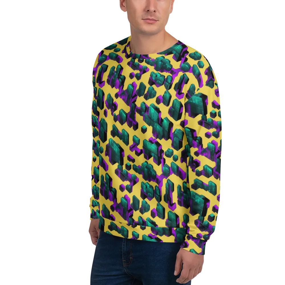 Electric Baggage on Sweatshirt — Left Front