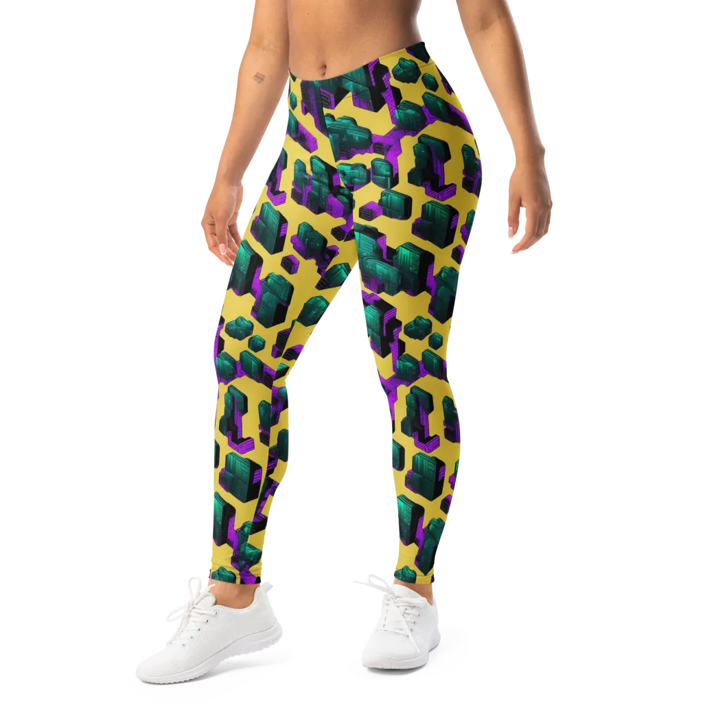 Electric Baggage on Leggings — Left Front