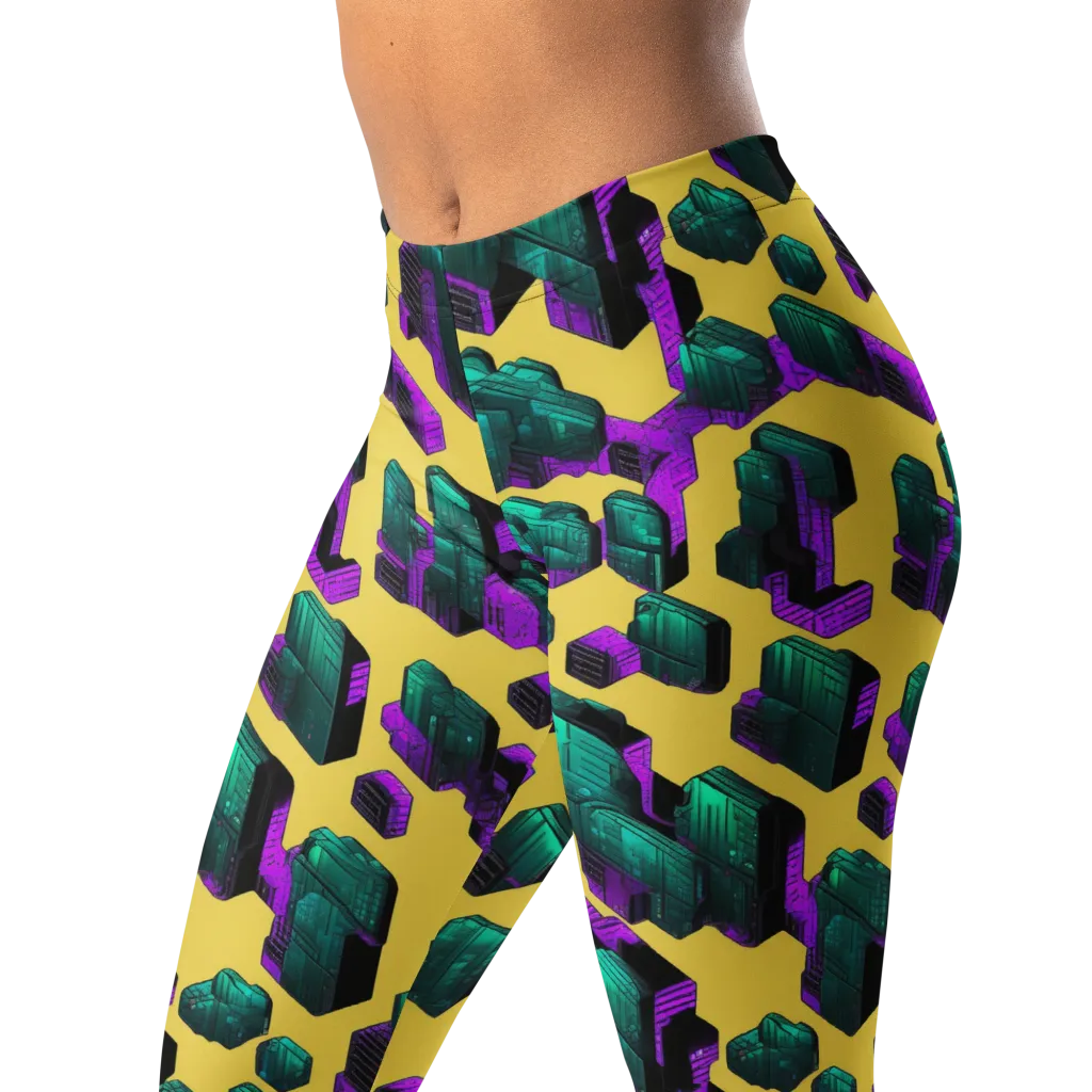Electric Baggage on Leggings — Left Front